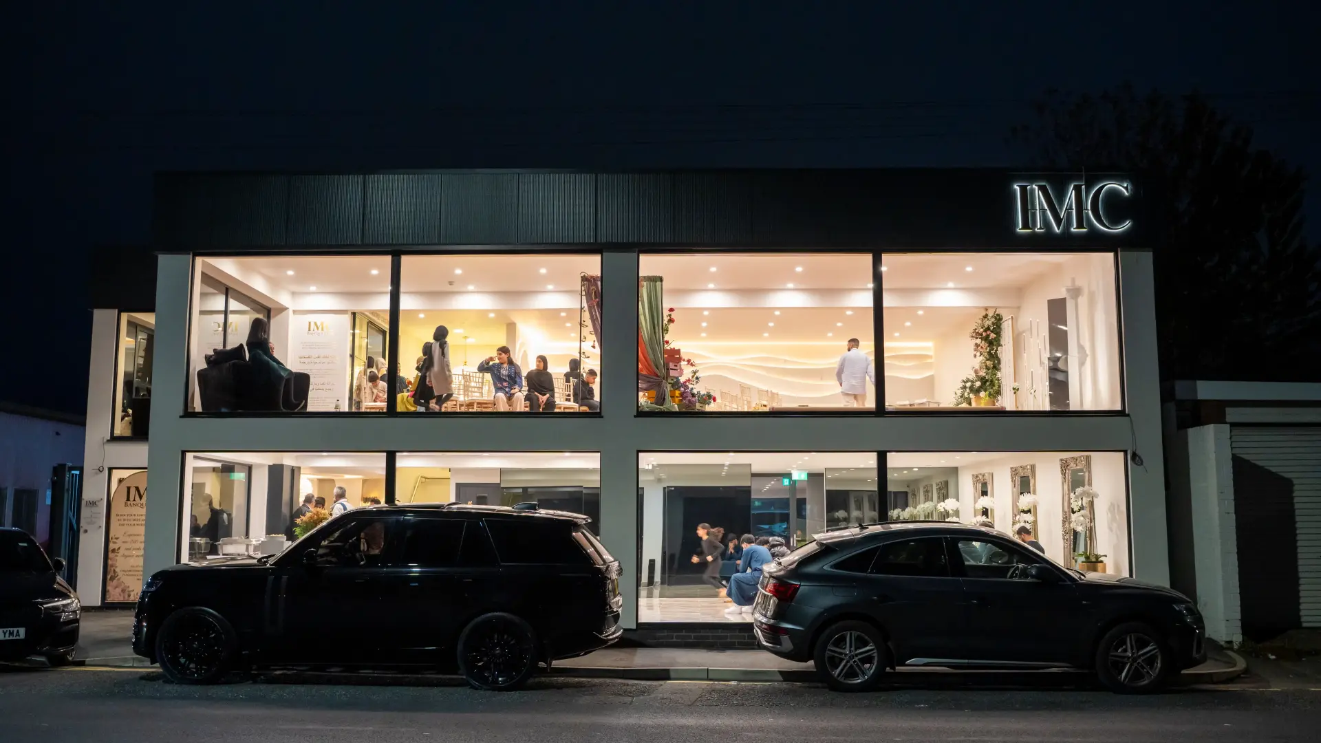 Mountain view groom dressing room